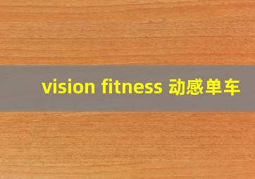 vision fitness 动感单车